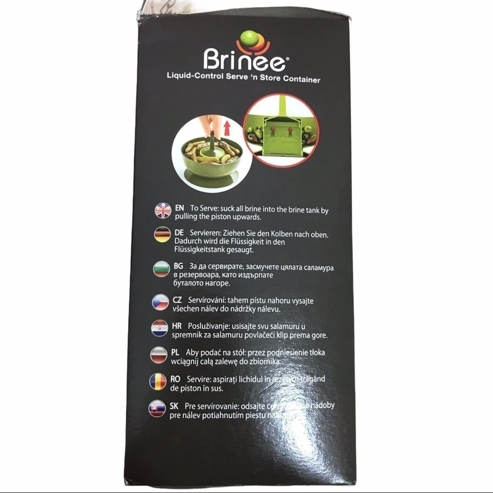 Brinee Liquid-Control and Store Plastic Container - Picture 4 of 8